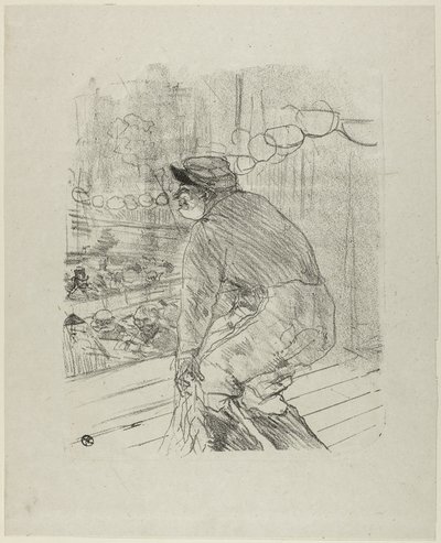 Polin, från Treize Lithographies av Henri de Toulouse Lautrec
