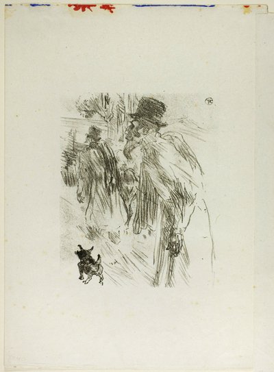 Polska judar, Carlsbad, från Vid foten av Sinai av Henri de Toulouse Lautrec