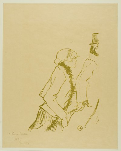 Stackars Street-Walker! av Henri de Toulouse Lautrec