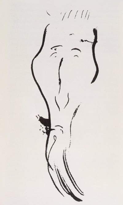 Porträtt av Felix Feneon, 1896 av Henri de Toulouse Lautrec
