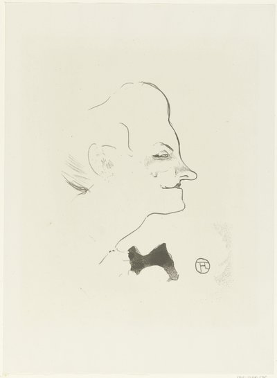 Porträtt av sångerskan Yvette Gilbert Yvette Gilbert Le Cafe Concert (serietitel) av Henri de Toulouse Lautrec