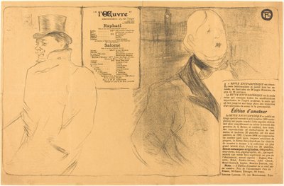 Raphael; Salome av Henri de Toulouse Lautrec