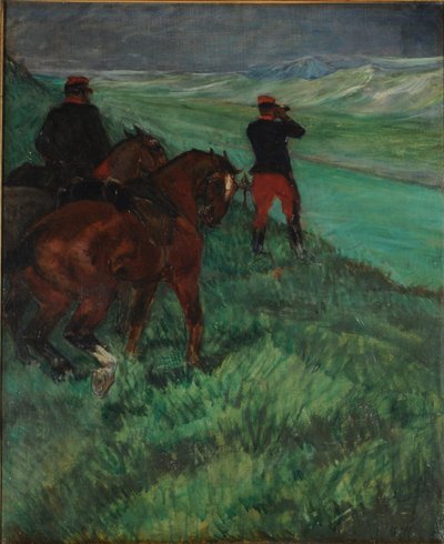 Reservofficer av Henri de Toulouse Lautrec