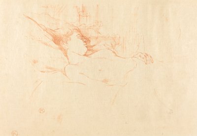 Sova av Henri de Toulouse Lautrec