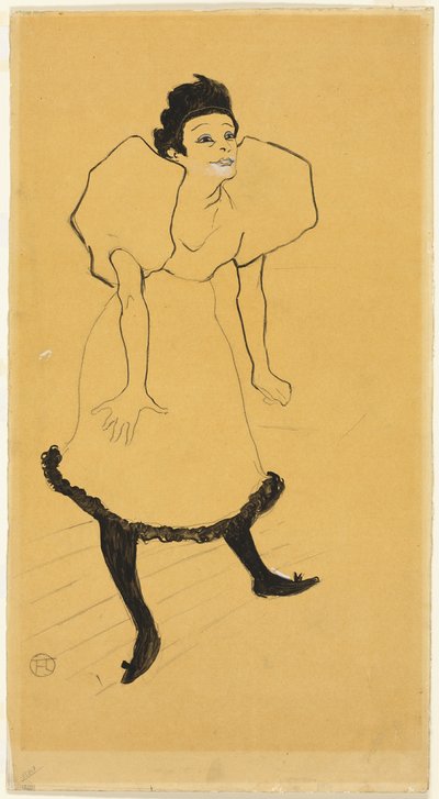 Studie av Henri de Toulouse Lautrec