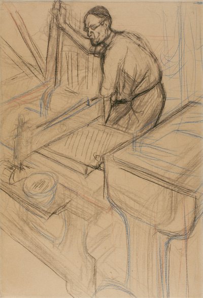 Studie av Henri de Toulouse Lautrec