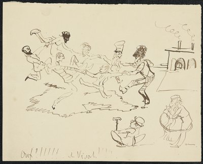 Untergang, 1881 von Henri de Toulouse Lautrec