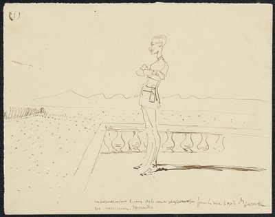 Nedsänkning, 1881 av Henri de Toulouse Lautrec