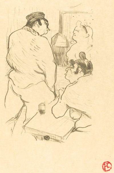 Grenelles skräck av Henri de Toulouse Lautrec