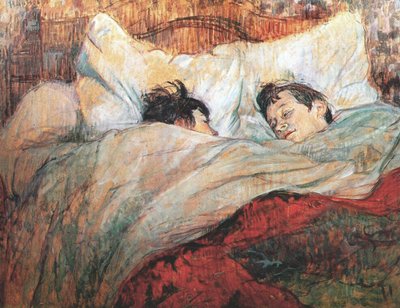 Sängen av Henri de Toulouse Lautrec