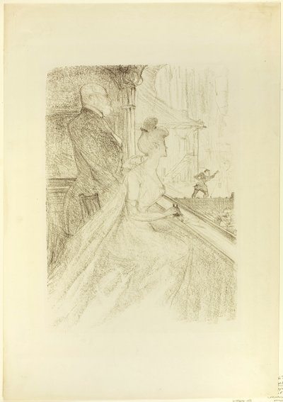 Die Schachtel, Faust von Henri de Toulouse-Lautrec