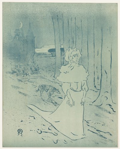 Die Chatelaine oder der Tocsin, 1895 von Henri de Toulouse Lautrec