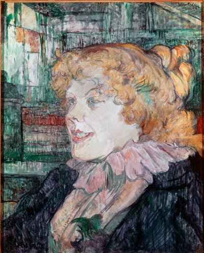 Den engelska stjärnan i Le Havre (Miss Doly). Henri de Toulouse-Lautrec (Toulouse Lautrec av Henri de Toulouse Lautrec