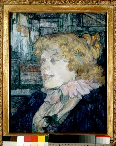 Den engelska stjärnan på Havr (Miss Doly). Målning av Henri de Toulouse-Lautrec (1864-1901). Dämpa. 0,41 x 0,32. 1899. Albi, Musee Toulouse Lautrec av Henri de Toulouse Lautrec