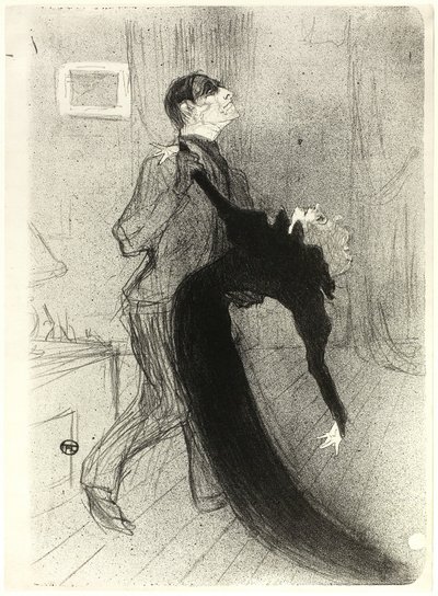 The Fainting Fit av Henri de Toulouse Lautrec