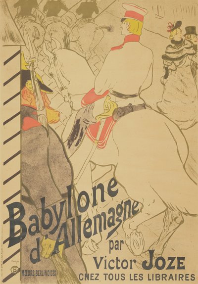 Tyska Babylon, 1894 av Henri de Toulouse Lautrec