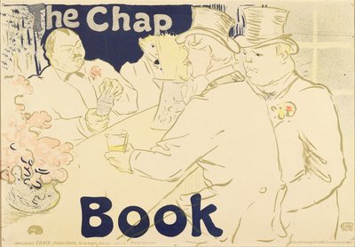 The Irish and American Bar, rue Royale, affisch för The Chap Book, 1895 av Henri de Toulouse Lautrec