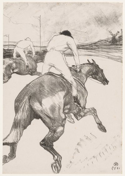 Jockeyn av Henri de Toulouse Lautrec