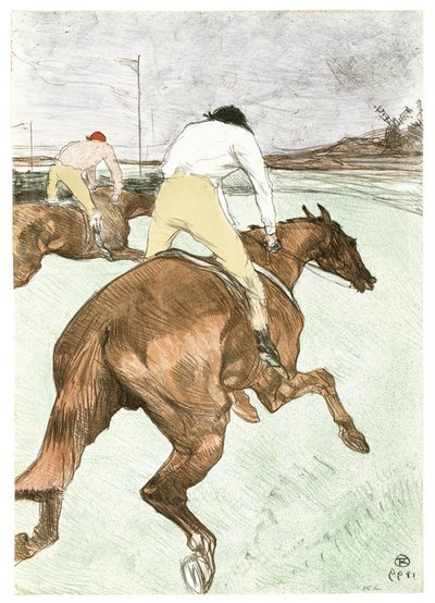 Jockeyn av Henri de Toulouse Lautrec