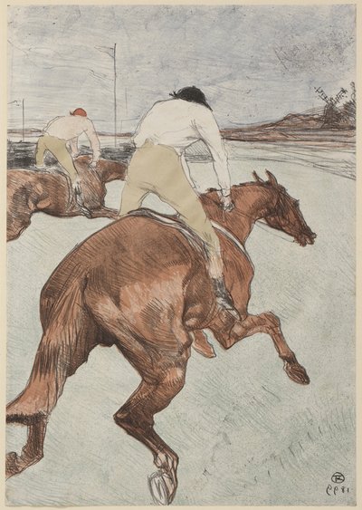 Jockey, 1899 av Henri de Toulouse Lautrec
