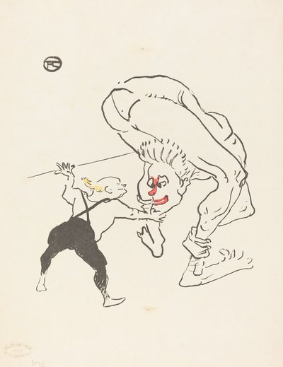 Bröderna Marco, 1895. av Henri de Toulouse Lautrec