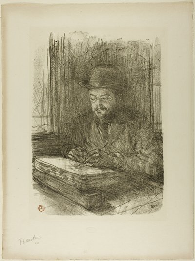Der Meistergraveur, Adolphe Albert von Henri de Toulouse-Lautrec