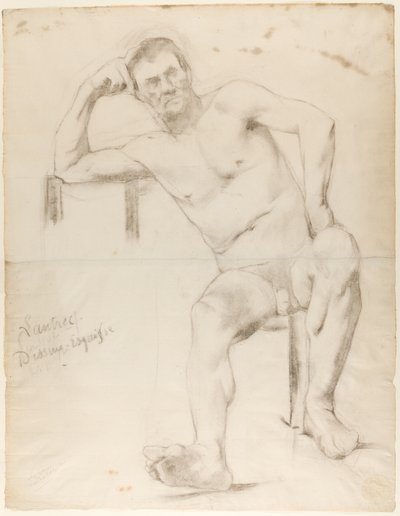 Modellen Nizzavena av Henri de Toulouse Lautrec