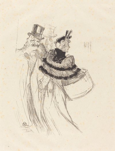 The Old Gentlemen The Old Gentlemen, 1894. av Henri de Toulouse Lautrec