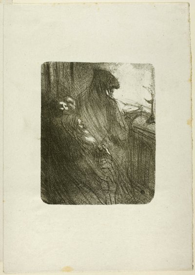 De polska judarnas bön, från Au Pied du Sinaï av Henri de Toulouse Lautrec