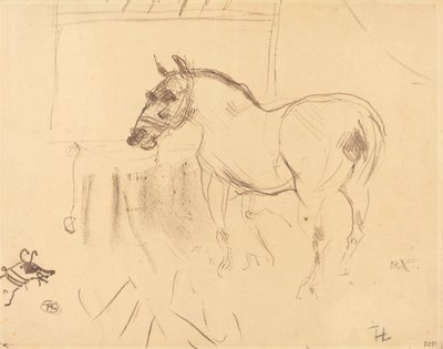 Den lilla ponnyn från Calmese av Henri de Toulouse Lautrec