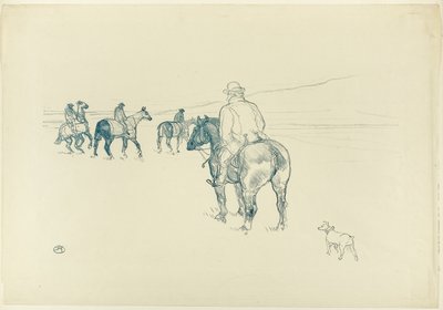 Tränaren av Henri de Toulouse Lautrec