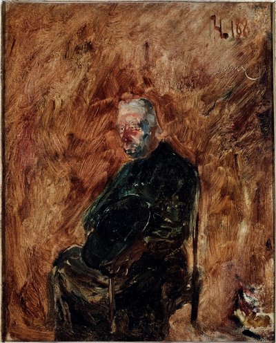 Den kyrkliga. Målning av Henri de Toulouse-Lautrec (Toulouse Lautrec av Henri de Toulouse Lautrec