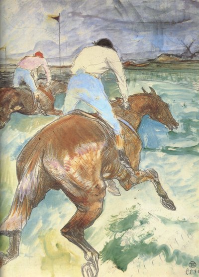 Yockeyen i sin naturliga miljö av Henri de Toulouse Lautrec