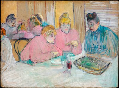 Dessa damer i matsalen, 1893-94 av Henri de Toulouse Lautrec