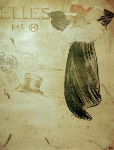 Avsnittets titel Elles av Henri de Toulouse Lautrec