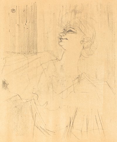 Till Menilmontant från Bruant (A Ménilmontant, de Bruant) av Henri de Toulouse Lautrec