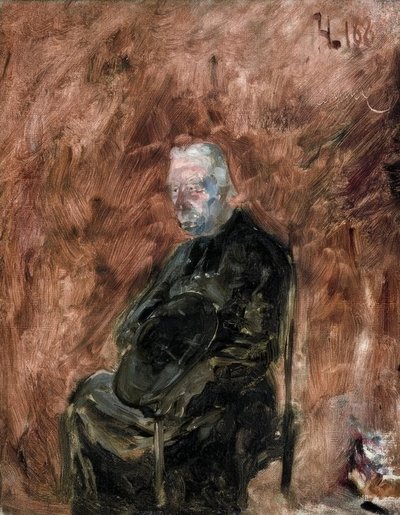 En präst av Henri de Toulouse Lautrec