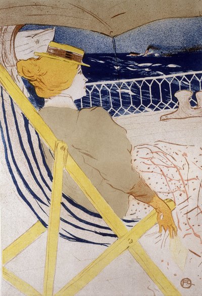 Ofrälse. (litografi) av Henri de Toulouse Lautrec