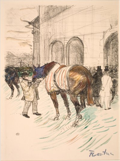 Racerbanan av Henri de Toulouse Lautrec