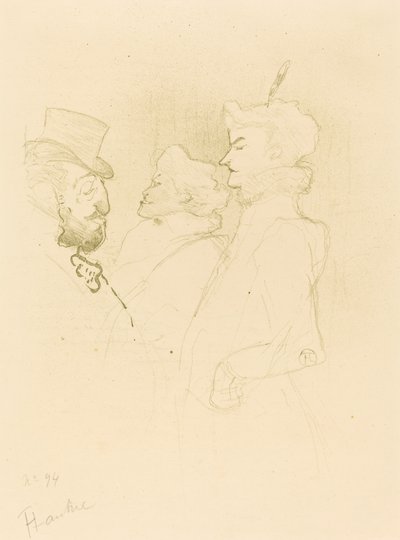 Varför inte?...En gång är inte en vana av Henri de Toulouse Lautrec