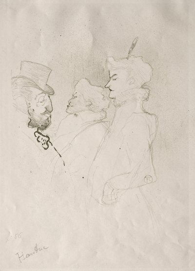 Varför inte en gång utgör inte en vana, 1893. av Henri de Toulouse Lautrec