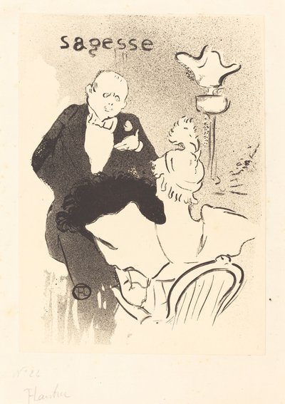 Wisdom Wisdom, 1893. av Henri de Toulouse Lautrec