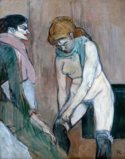 Kvinnor i huset, 1894 av Henri de Toulouse Lautrec
