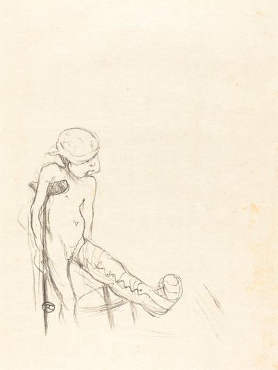 Sårade Eros (Eros vanné) av Henri de Toulouse Lautrec