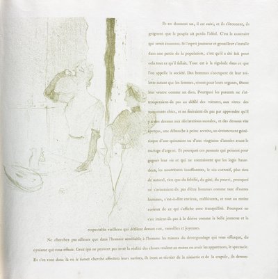 Yvette Guilbert-French Series: Nr 14 av Henri de Toulouse Lautrec