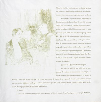Yvette Guilbert-French Series: Nr 8 av Henri de Toulouse-Lautrec