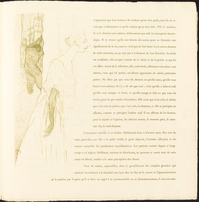 Yvette Guilbert av Henri de Toulouse Lautrec