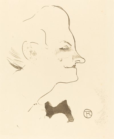 Yvette Guilbert av Henri de Toulouse Lautrec