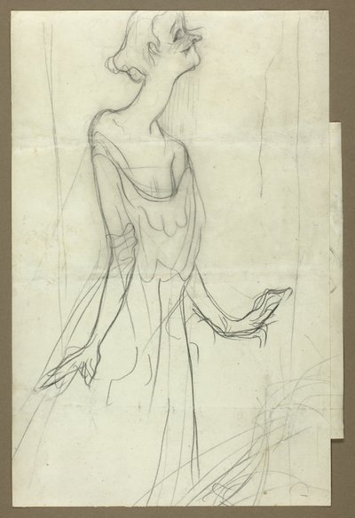 Yvette Guilbert Sång av Henri de Toulouse Lautrec
