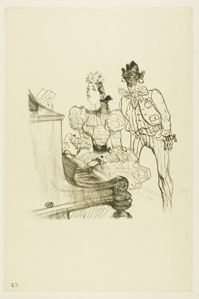 Zamboula-Polka av Henri de Toulouse Lautrec